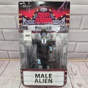 NECA TOONY TERRORS MALE ALIEN THEY LIVE ACTION FIGURE BRAND NEW
